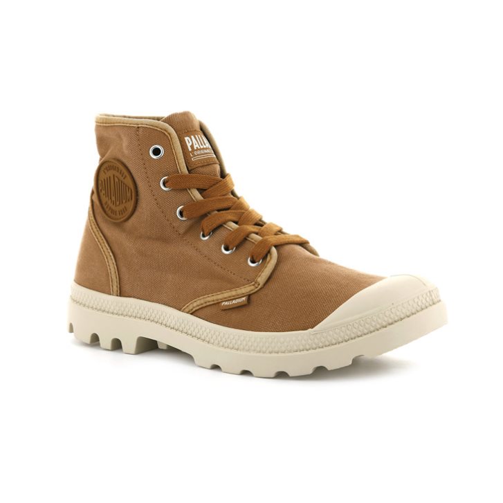 Pánské Boty Palladium Pampa Hi Hnědé | CZ UGW-87I